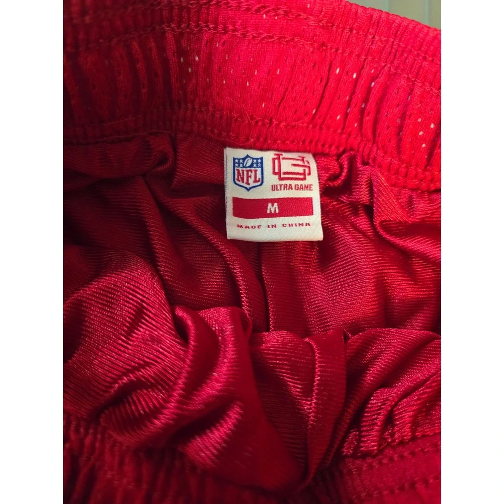 Kansas City Chiefs‎ NFL Ultra Game Mesh Shorts Red Men's Size Medium
